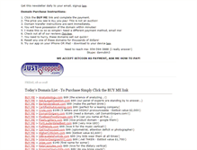 Tablet Screenshot of namebrowse.com